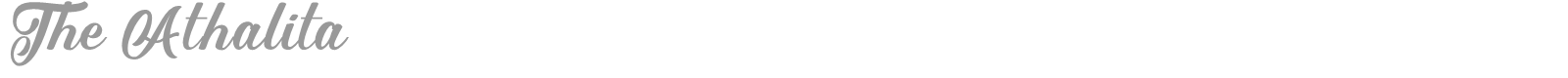 The Athalita font preview